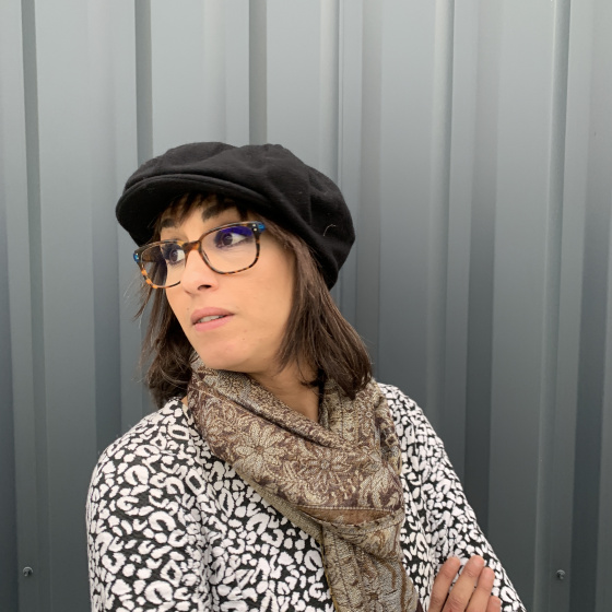 Casquette Irlandaise Galway Noir - Hanna hats