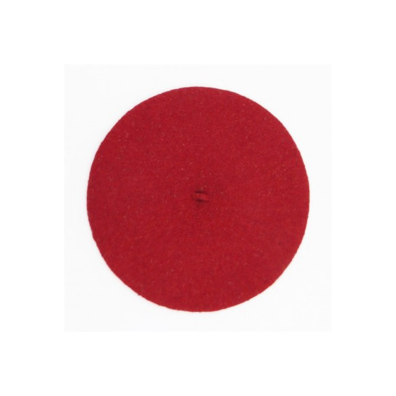 Red Summer Beret Cotton Silk & Linen - Le Béret Français