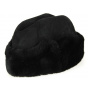 Black Cossack Sheepskin Toque / Hat - Traclet