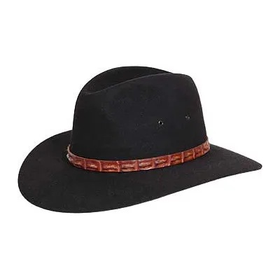 Chapeau Coolabah en Feutre poil Akubra