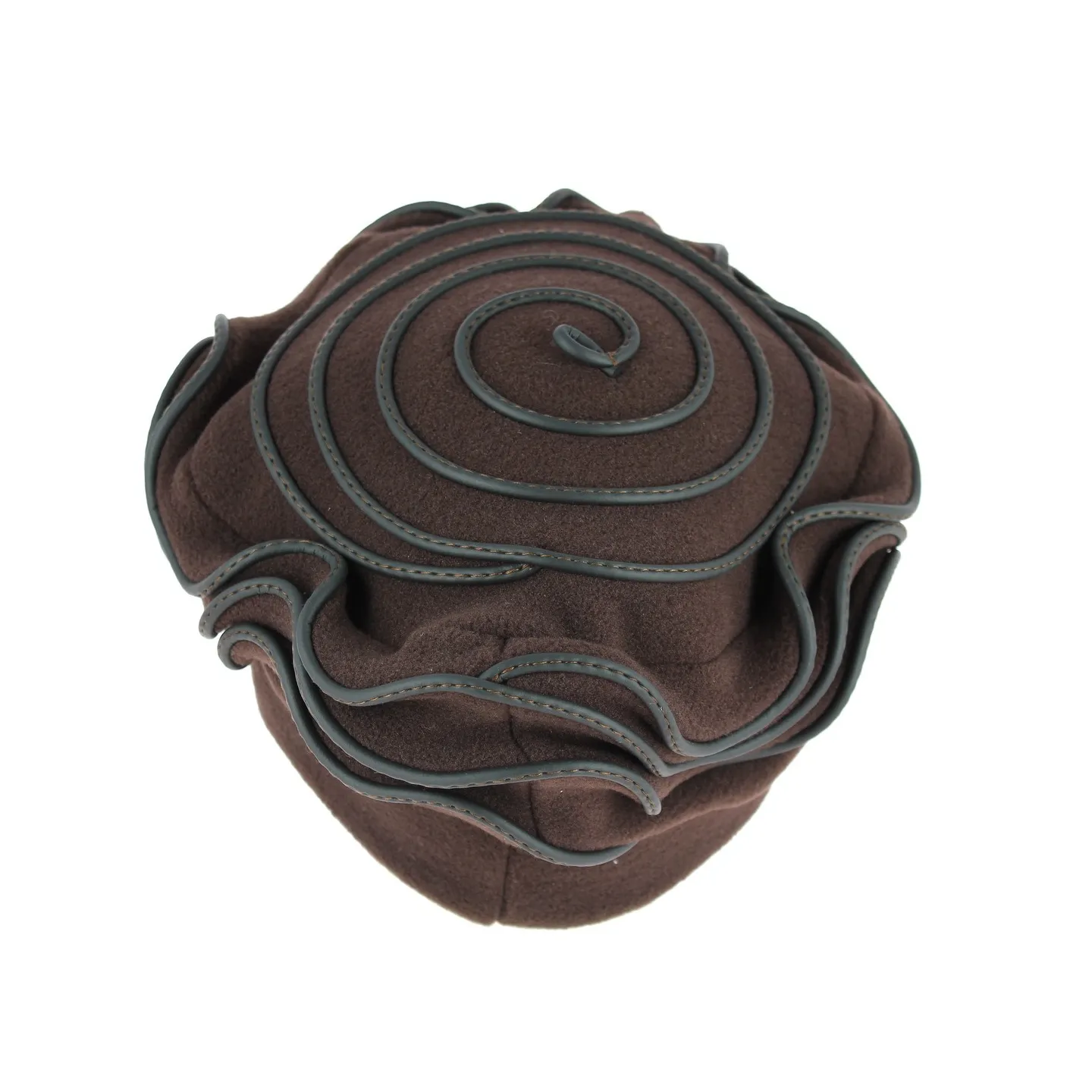 Women's Polar Fleece Beanie Najac Brown - Traclet Reference: 4514 | Chapellerie Traclet