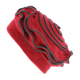 Women's Fleece Toque Najac Red- Traclet