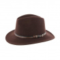 Mac Carthy Wool Felt Brown Traveller Hat - Traclet