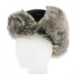 Children's Chapka Buck Waterproof Fake Fur Black - Herman