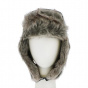 Buck Kids Waterproof Black Faux Fur Ushanka - Herman