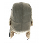 Brown Faux Leather & Faux Fur Trapper Hat - Herman