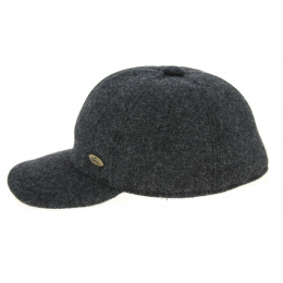 Casquette Baseball Laine Anthracite- Traclet