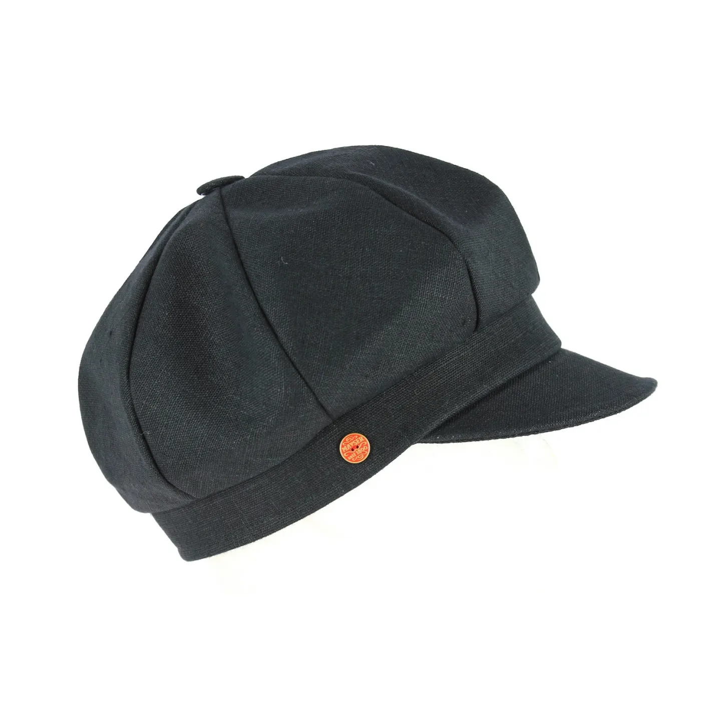 Casquette Gavroche Antje Lin Noire- Mayser Reference : 9903 | Chapellerie Traclet