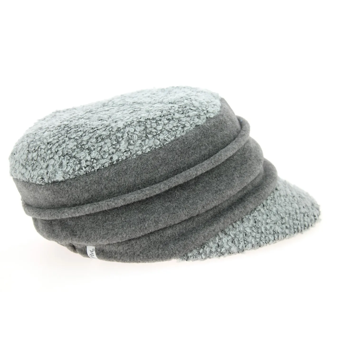 Gray Wool Ebony Newsboy Cap - Traclet Reference: 9928 | Traclet Hat Shop