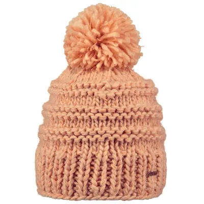 Jasmin Apricot Beanie with Pompom - Barts Reference: 9930 | Traclet Hat Shop