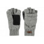 Gloves/Mittens Wool haakon Grey - Barts 