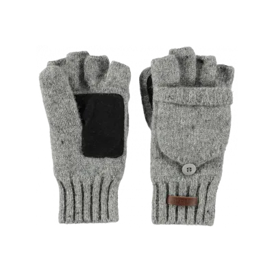 Gant/Moufles Laine Haakon Gris Enfants - Barts  Reference : 9936 | Chapellerie Traclet