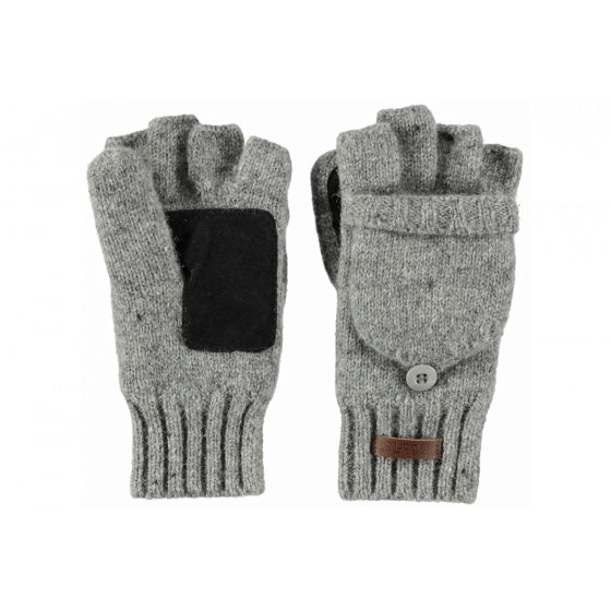 Gloves/Mittens Wool haakon Grey - Barts 