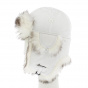 Buck Children's Chapka Waterproof White Faux Fur- Herman