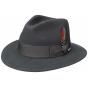 Traveller Vernard Anthracite Wool & Cashmere Hat - Stetson
