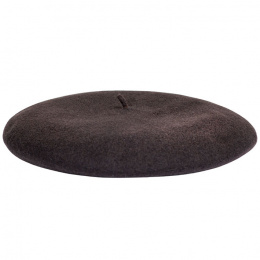 Brown Wool Basque Beret- Traclet