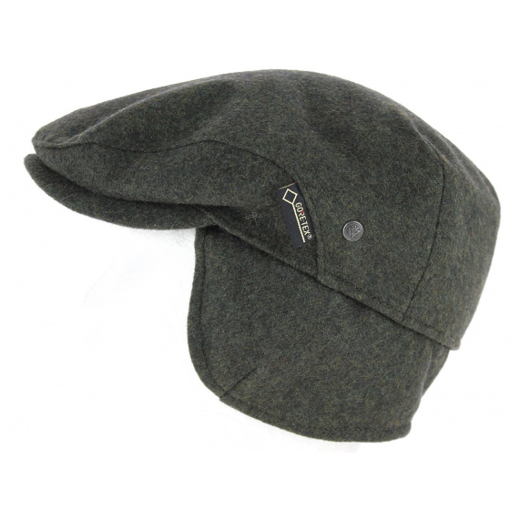 Hunter Ear-Flap Cap Khaki - Gore-Tex