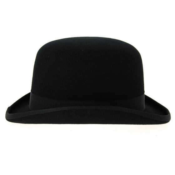 Chapeau Melon Feutre Laine Noir - Traclet