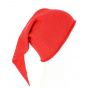 Chacarel Cotton Long Night Cap Red- Traclet