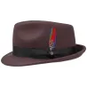 Chapeau Trilby Richmond Bordeaux- Stetson Reference : 9959 | Chapellerie Traclet