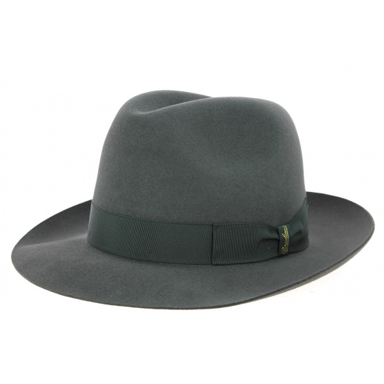 Borsalino felt hat Marengo gray hair
