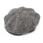 Irish cap Ennis Mottled Grey - Hanna hats