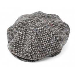 Irish cap Ennis Mottled Grey - Hanna hats