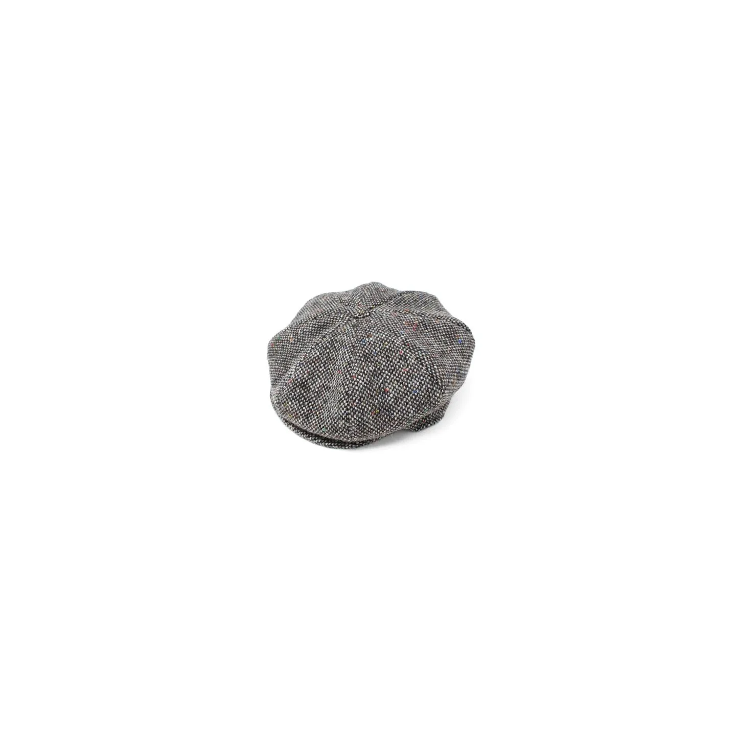 Casquette Irlandaise Ennis laine gris chiné Reference : 3576 | Chapellerie Traclet