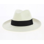 Fedora Hat White Wool Felt Black Ribbon Waterproof - Traclet