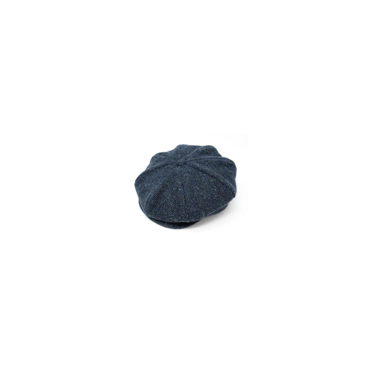 Casquette Irlandaise Clonmel Bleu chiné - Hanna Hats Reference : 3074 | Chapellerie Traclet