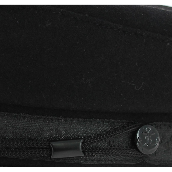 Casquette Marin Caban ROSCOF Noire