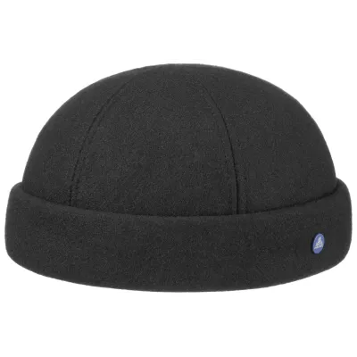 Bonnet Docker Teflon Hammaburg Noir Reference : 9972 | Chapellerie Traclet