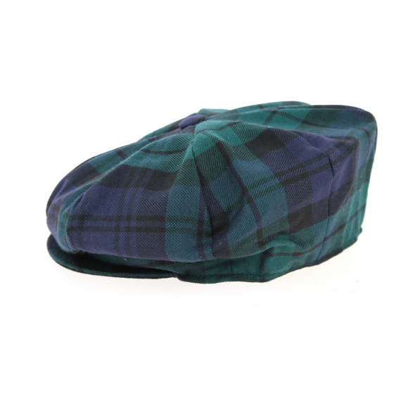 Green Plaid Irish Cap - Hanna Hats