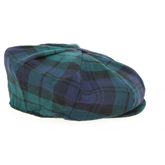 Green Plaid Irish Cap - Hanna Hats