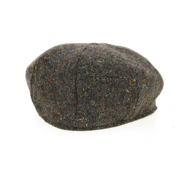 JP Tweed Wool Cap Brown - Hanna Hats