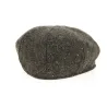 Casquette JP Tweed Laine Marron- Hanna Hats Reference : 9974 | Chapellerie Traclet