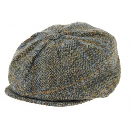 Brown Checkered Birr Irish Cap - Hanna Hats