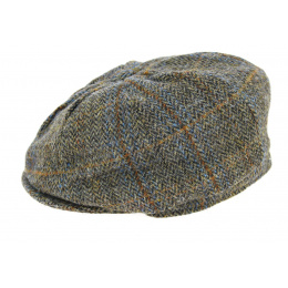 Brown Checkered Birr Irish Cap - Hanna Hats