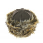 Chamonix Brown Faux Fur Toque - Traclet