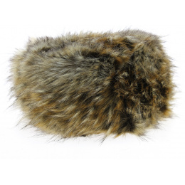 Toque Courchevel Fausse Fourrure Fauve - Traclet