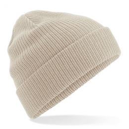 Beige organic cotton hat - Traclet