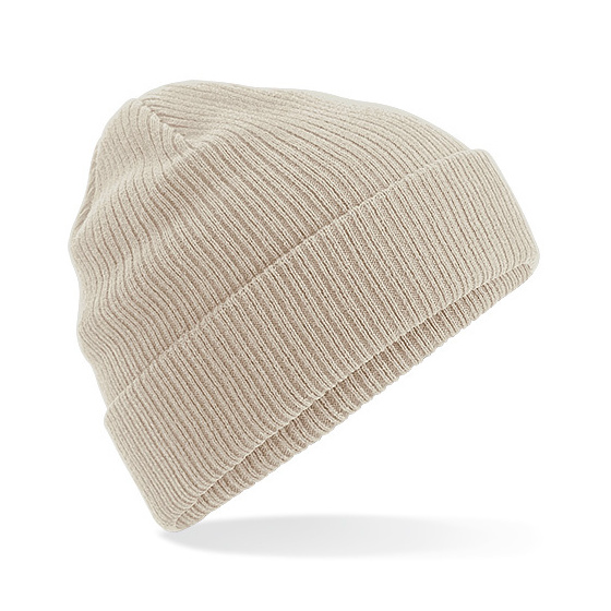 Organic Cotton Beanie Beige - Traclet