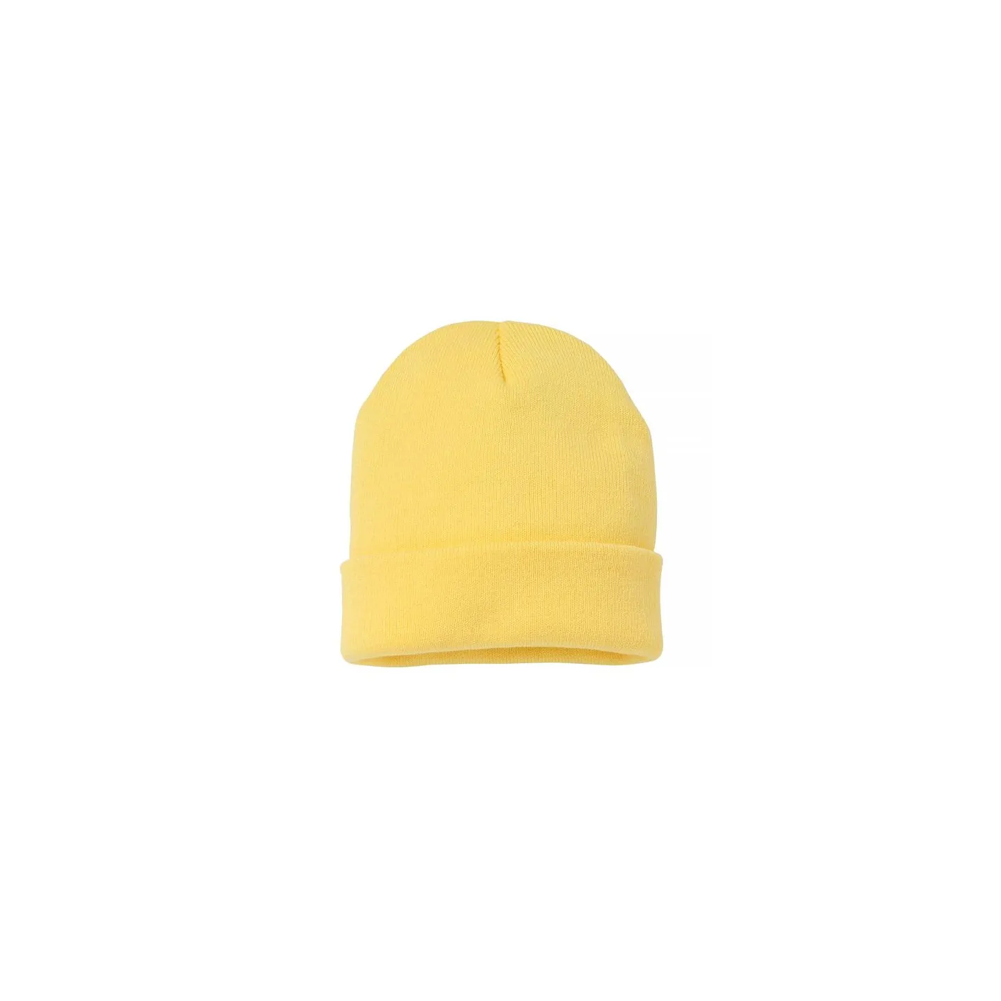 Bonnet à Revers Jaune Acrylique- Traclet  Reference : 9982 | Chapellerie Traclet