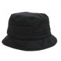 Black Cashmere Bucket Hat - Traclet