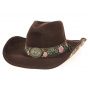 Western Heart Breaker Chocolate Bullhide Hat