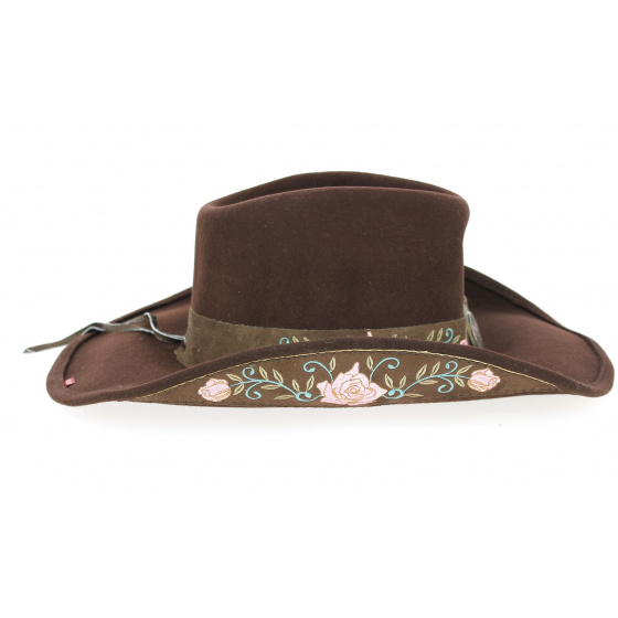 Chocolate Heart Breaker Western Hat - Bullhide