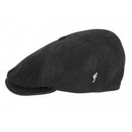 Casquette Cuir Marron- Fléchet