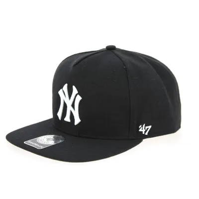 Casquette NY Yankees Noire- 47 Brand Reference : 5614 | Chapellerie Traclet