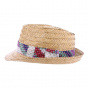 Don Guzman Polka Dot Print Trilby Hat - Herman