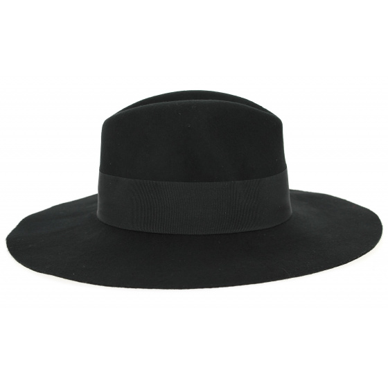 Brigitte Bardot Wool Felt Wide-Brimmed Hat - Herman